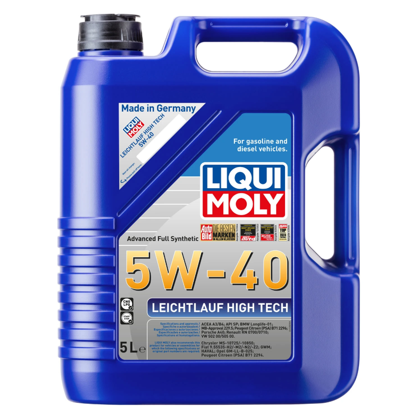 Liqui Moly Leichtlauf High Tec 5W-40 5 Litre (2328) Motor Yağı