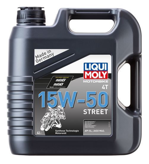Liqui Moly 15W-50 4T Street 4 Lt Motosiklet Motor Yağı (1689)