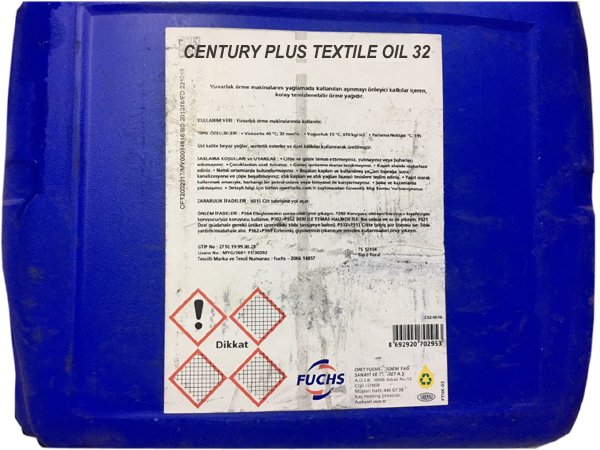 Fuchs Plus Textile Oil ISO VG 32 - 20 Litre