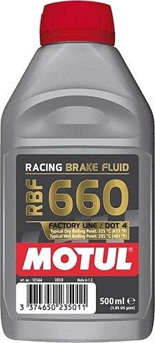 Motul RBF 660 FL Dot 4 500 ML Tam Sentetik Fren Hidroliği Yağı