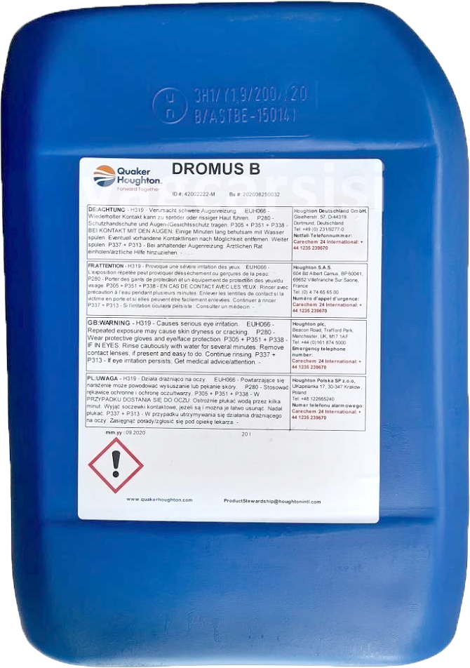 Houghton Dromus B - 20 Litre Bor Yağı