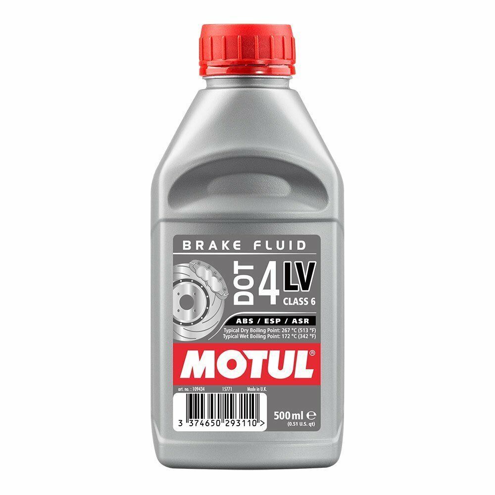 Motul DOT 4 LV Brake Fluid 500 ML  Fren Hidrolik Yağı