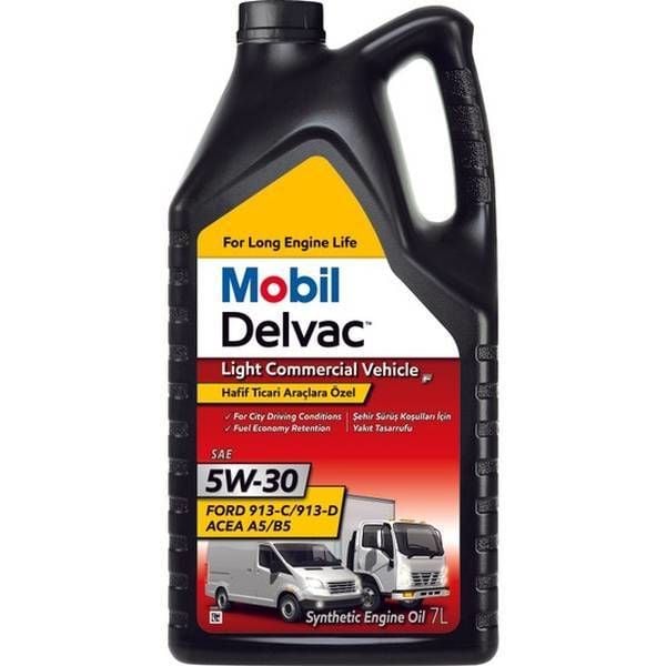 Mobil Delvac LCV F 5W-30 7 Litre Motor Yağı