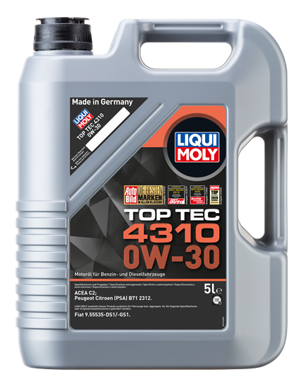 Liqui Moly Top Tec 4310 0W-30 5 Litre (2362) Motor Yağı