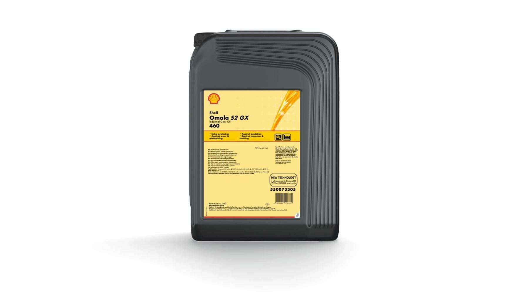 Shell Omala S2 GX 460 - 20 Litre Şanzıman Yağı