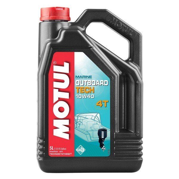 Motul Outboard Tech 4T 10W-40 - 5 Litre Motor Yağı