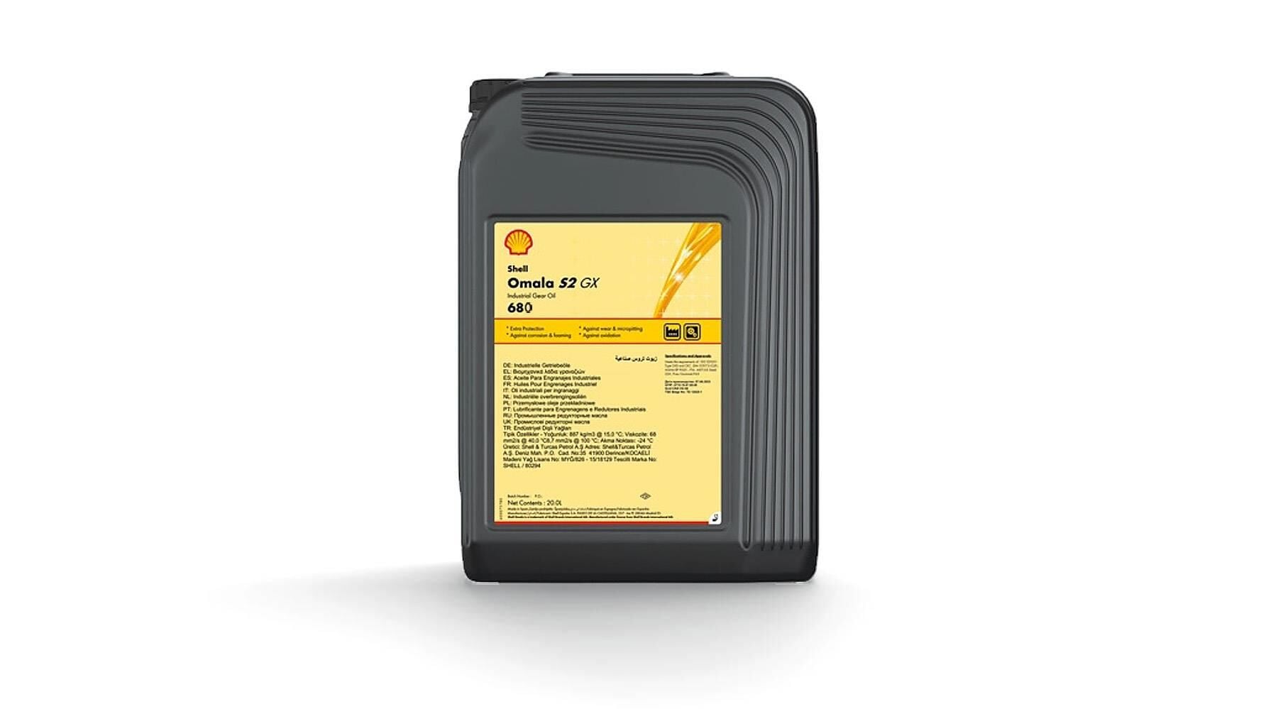 Shell Omala S2 GX 680 - 20 Litre Yağ