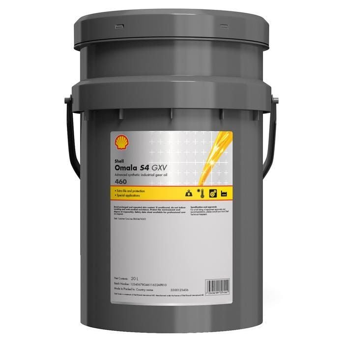 Shell Omala S4 GXV 460 - 20 Litre Şanzıman Yağı