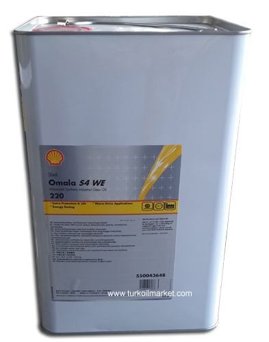 Shell Omala S4 WE 220 - 20 Litre  Şanzıman Dişli Yağı