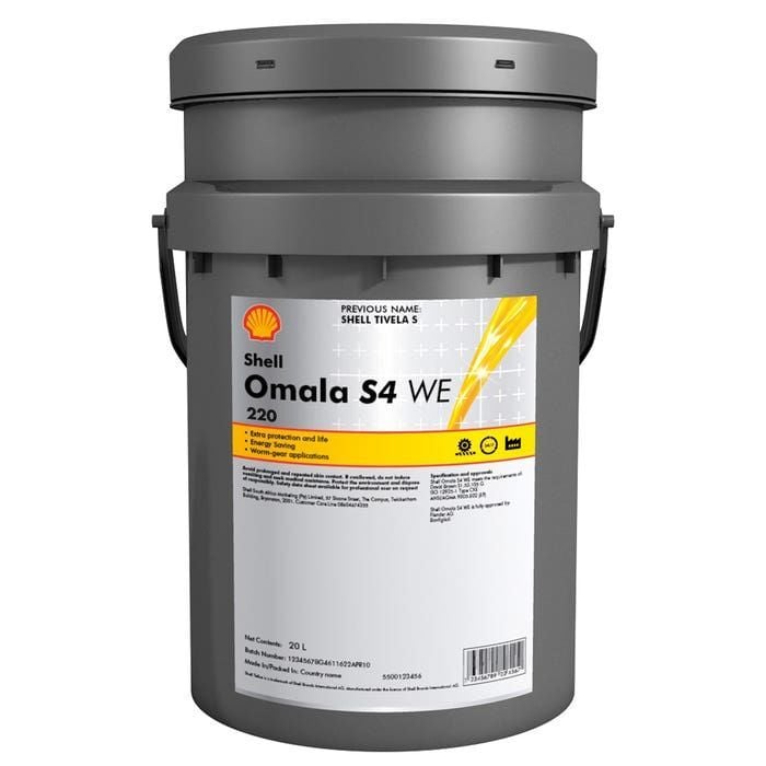 Shell Omala S4 WE 220 - 20 Litre  Şanzıman Dişli Yağı