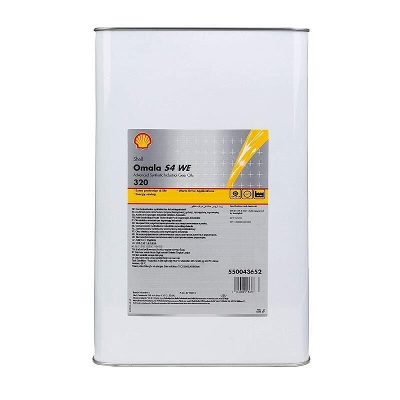 Shell Omala S4 WE 320 -  20 Litre Şanzıman Dişli Yağı