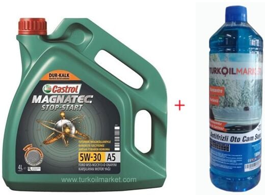 Castrol Magnatec A5 5W-30 Start Stop - 4 Litre Motor Yağı