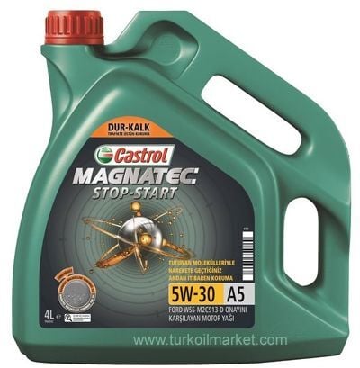Castrol Magnatec A5 5W-30 Start Stop - 4 Litre Motor Yağı
