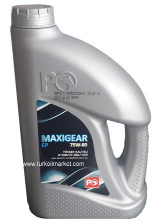 Petrol Ofisi Maxigear EP 75W-80 - 3 Litre Şanzıman Yağları