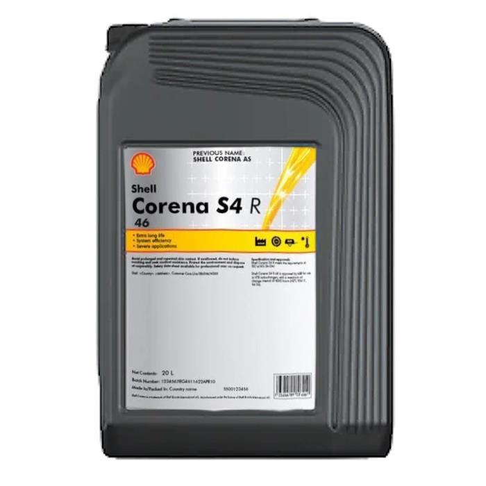 Shell Corena S4 R 46 - 20 Litre Kompresör Yağı