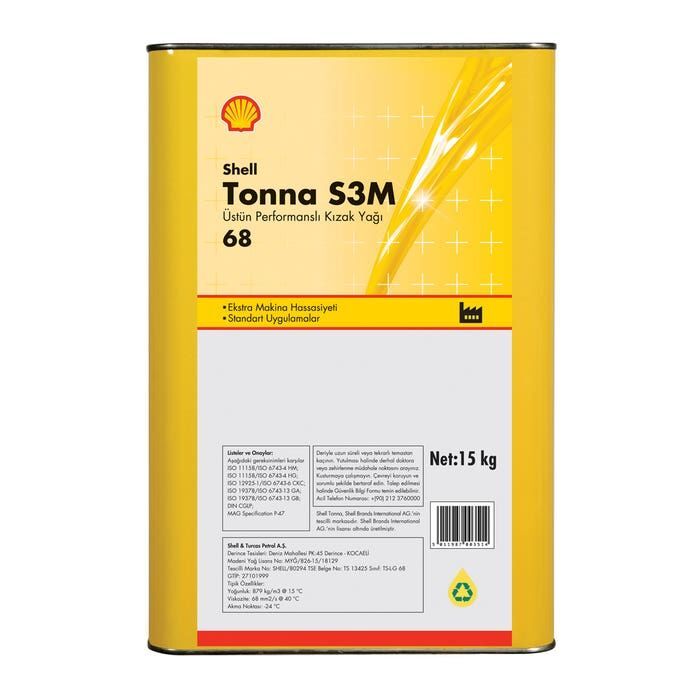 Shell Tonna S3 M 68 - 15 Litre Kızak Yağı