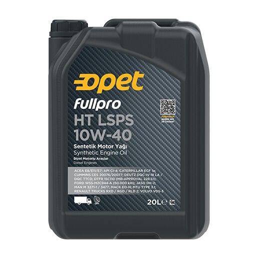 Opet Fullpro HT LSPS 10W-40 - 20 Litre Motor Yağı