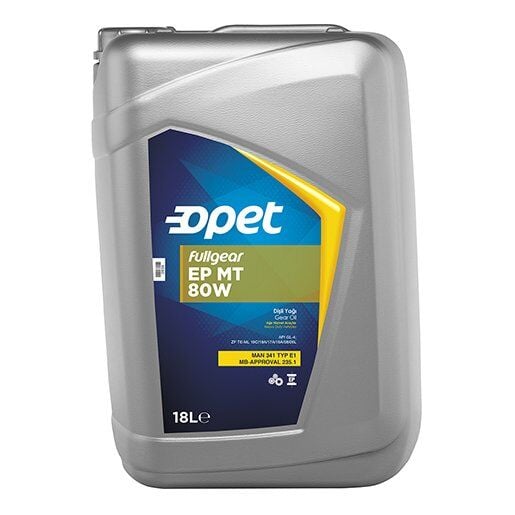 Opet Fullgear EP MT 80W - 18 Litre Şanzıman Yağı