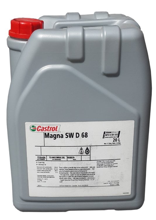 Castrol Magna SW D 68 - 20 Litre Kızak Yağı