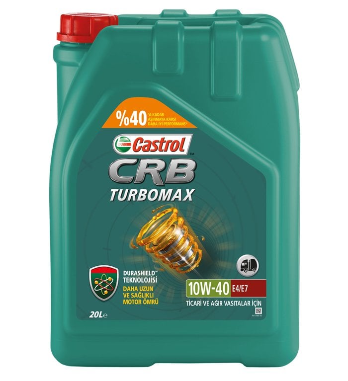 Castrol CRB Turbomax 10W-40 - 20 Litre Motor Yağı