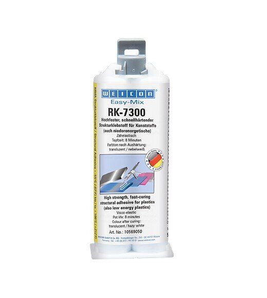 Weicon Easy Mix RK 7300 - 50 g Yüksek Performans PE PP Yapıştırıcısı