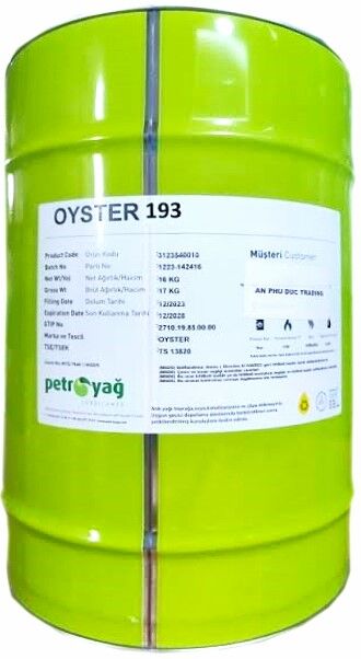 Oyster 193 - 175 kg NSF H1 Onaylı Beyaz Yağı