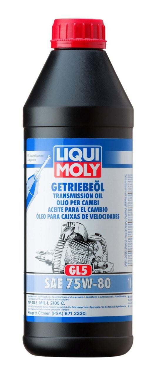 Liqui Moly GL5 75W-80 - 1 Litre (3658) Şanzıman Yağı