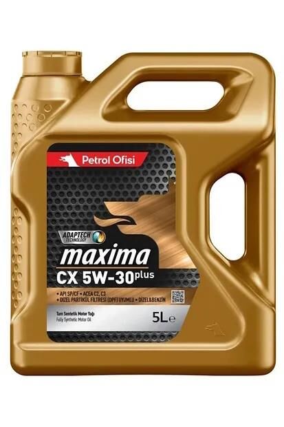 Petrol Ofisi Maxima CX 5W-30 - 5 Litre Partiküllü Motor Yağı