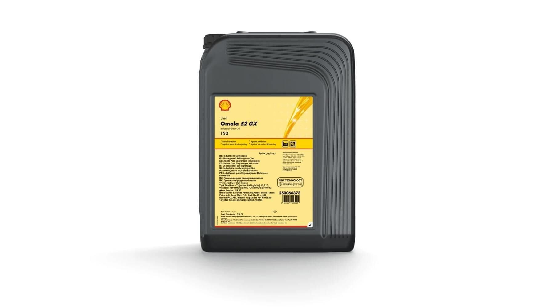 Shell Omala S2 GX 150 - 20 Litre Şanzıman Yağı