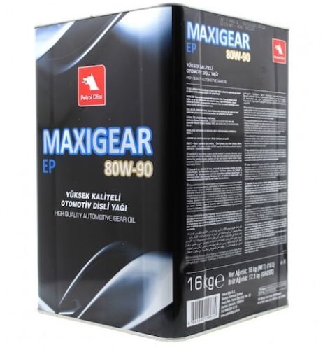 Petrol Ofisi Maxigear EP 80W-90 - 17 Litre Şanzıman Yağları