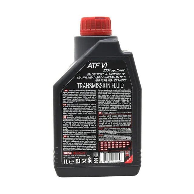 Motul ATF VI  - 1 Litre (KIRMIZI) Şanzıman Yağı