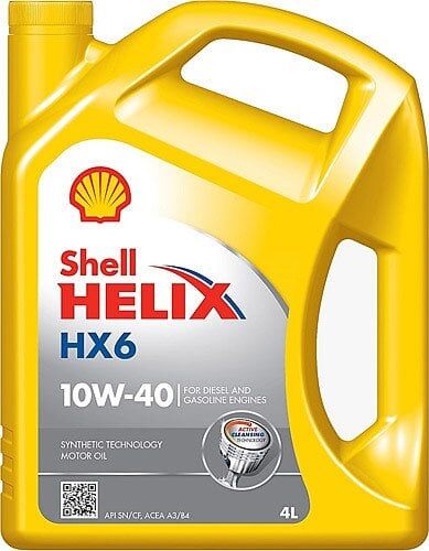 Shell Helix HX6 10W-40 - 4 Litre Motor Yağı