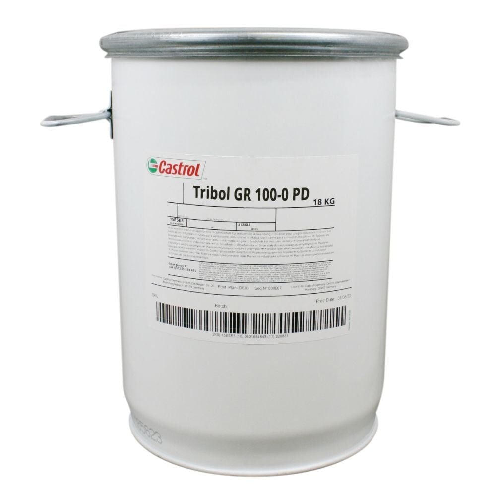 Castrol Tribol GR 100 0 PD (Longtime) - 18 kg Gres Yağı