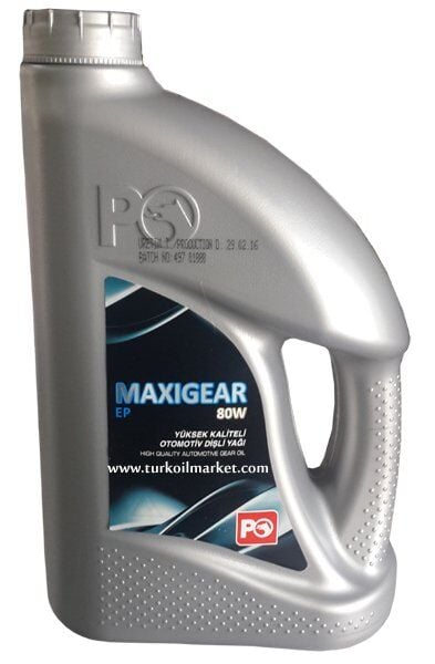 Petrol Ofisi Maxigear EP 80 - 3 Litre Şanzıman Yağları