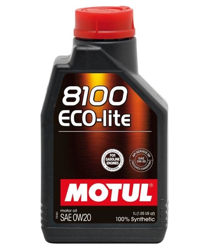 Motul 8100 Eco-Lite 0W-20 DEX1 GEN2 1 Litre Motor Yağı
