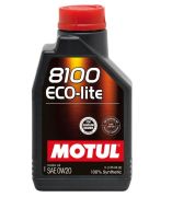 Motul 8100 Eco-Lite 0W-20 DEX1 GEN2 1 Litre Motor Yağı