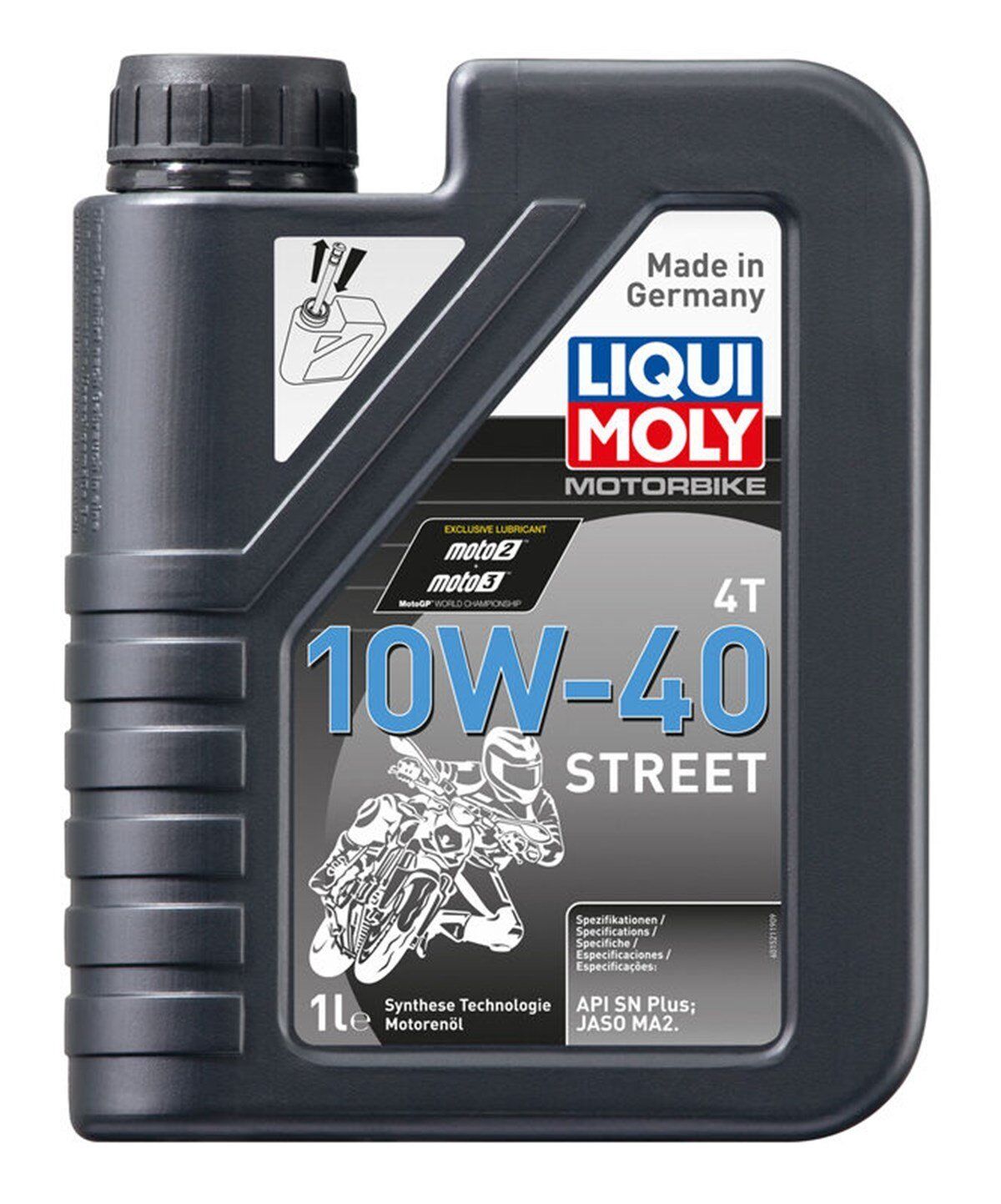 Liqui Moly 10w-40 4T Street Motosiklet - Motor Yağı 1 Litre (1521)