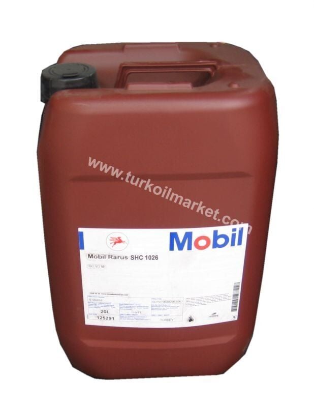 Mobil SHC Rarus 46 - 20 Litre Vidalı Kompresör Yağı Kompresör Yağı