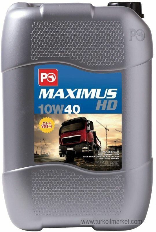 Petrol Ofisi Maximus HD 10W-40 - 20 Litre Motor Yağı