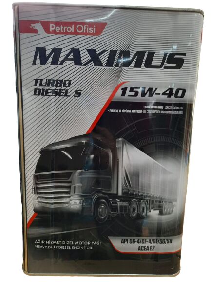 Petrol Ofisi Maximus Turbo Diesel S 15W-40 - 18 Litre Motor Yağı