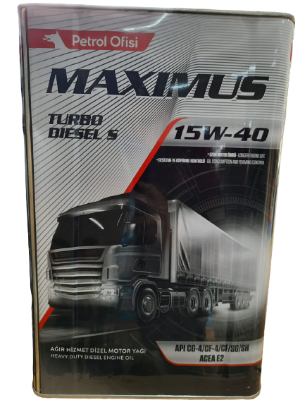 Petrol Ofisi Maximus Turbo Diesel S 15W-40 - 18 Litre Motor Yağı