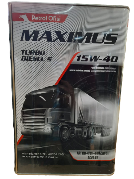 Petrol Ofisi Maximus Turbo Diesel S 15W-40 - 18 Litre Motor Yağı