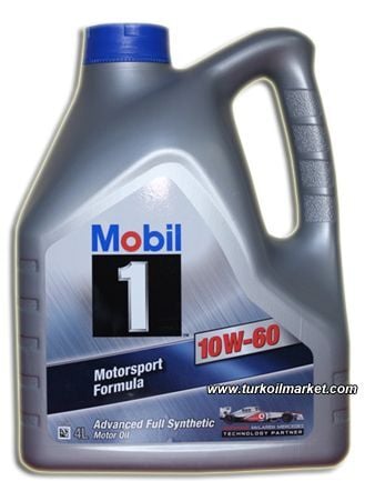 Mobil 1 Extended Life 10W-60 - 4 Litre Motor Yağı
