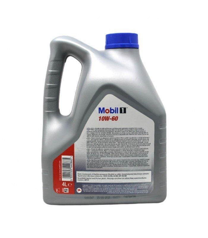 Mobil 1 Extended Life 10W-60 - 4 Litre Motor Yağı