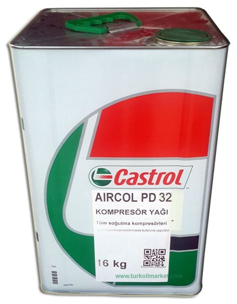 Castrol Aircol CM 32 - 15 kg Kompresör Yağı
