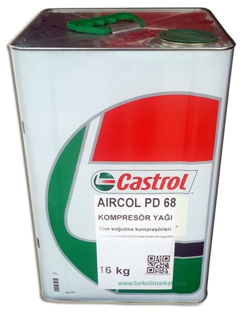 Castrol Aircol CM 68 - 16 kg Kompresör Yağı