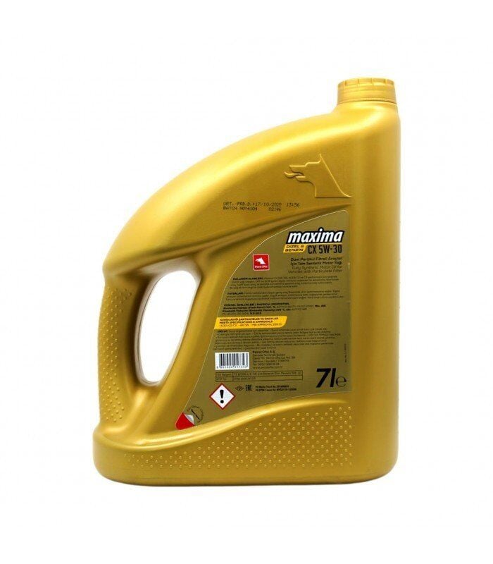 Petrol Ofisi Maxima CX 5W-30 - 7 Litre Partiküllü Motor Yağı