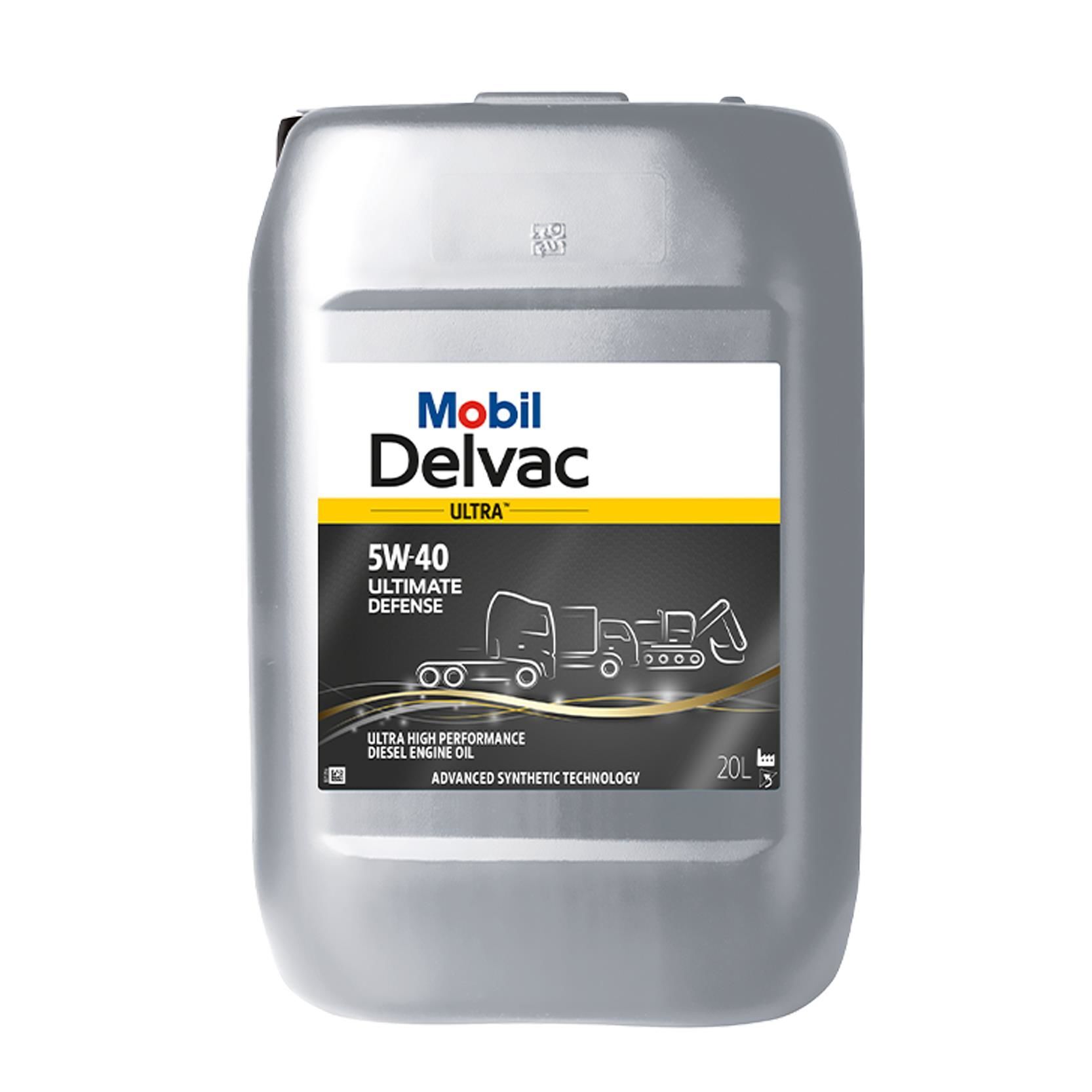 Mobil Delvac Ultra 5W-40 - 20 Litre Motor Yağı