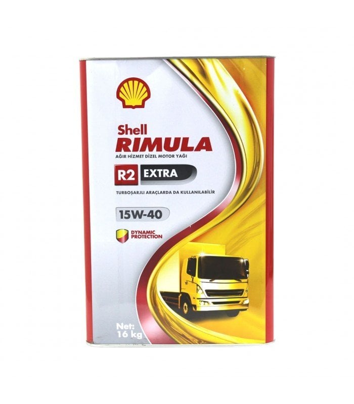 Shell Rimula R2 Extra 15W-40 - 18 Litre Motor Yağı