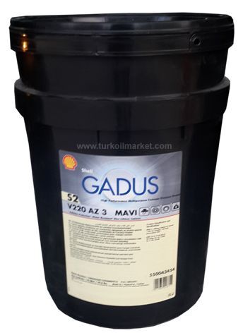Shell Gadus S3 V220 Z 2 - 18 Kg Mavi Gres Yağı